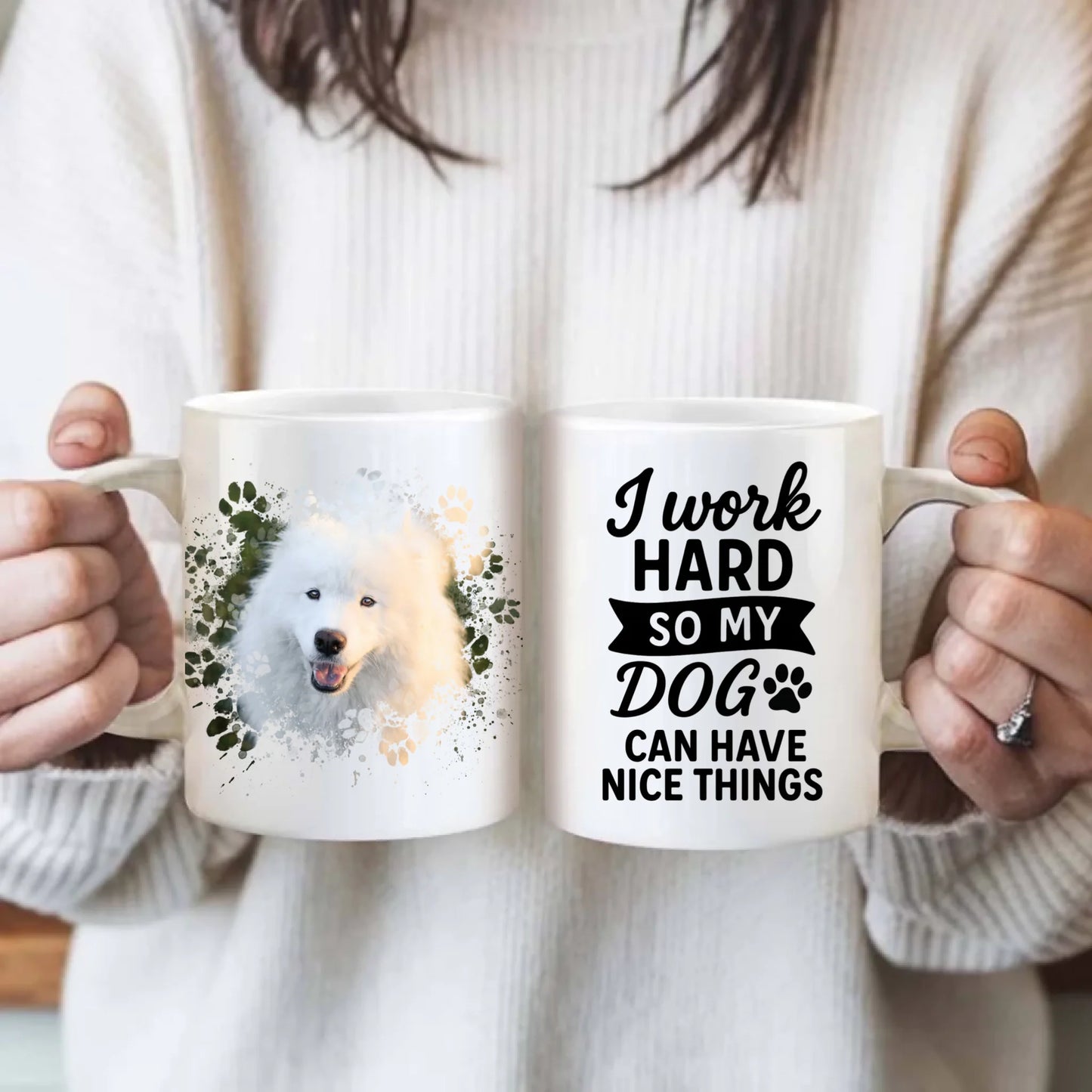 Paw Frame - Personalised Image & Pick Your Quote