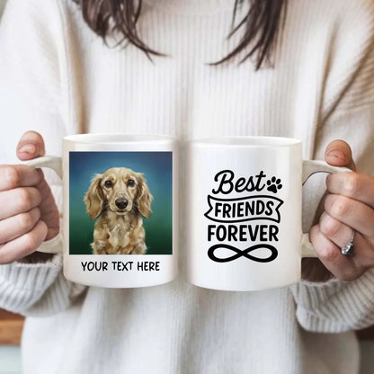 Thick Brushstrokes - Personalised Photo & Pick Your Quote