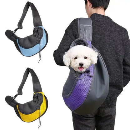 Breathable Mesh Dog Backpack Carrier-0