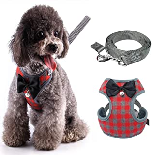 Checkered Small Dog Vest Harness