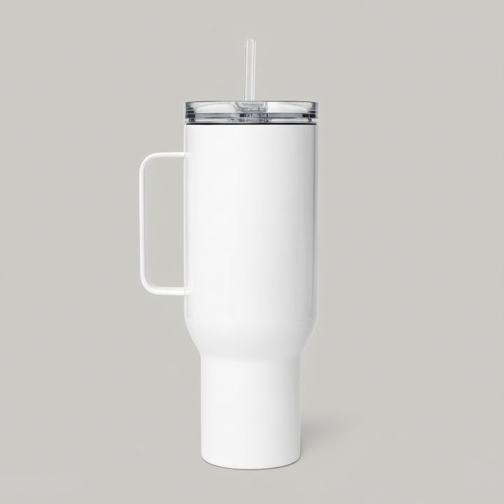 Travel Mug with Handle - Personalised