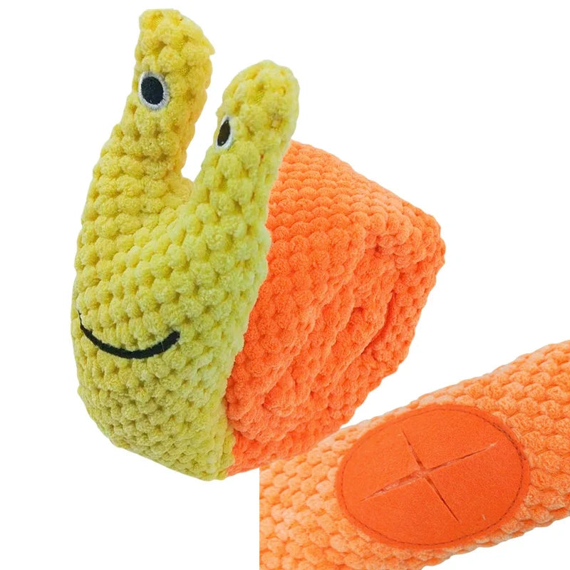 Interactive Plush Dog Puzzle Feeder Toy-4