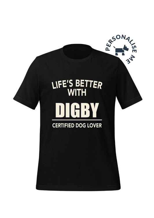 Unisex T-shirt - Personalised