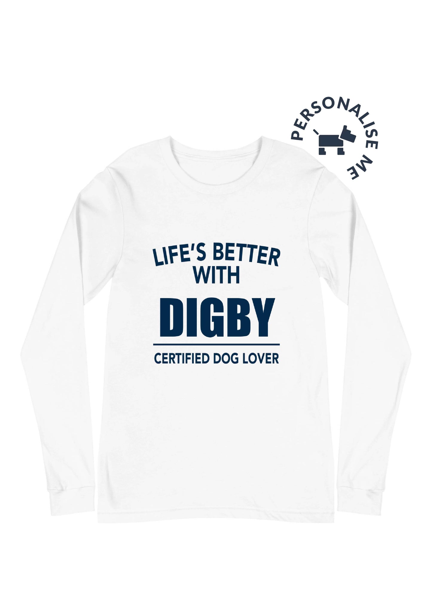 Unisex Long Sleeve Tee - Personalised