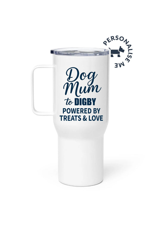 Travel Mug with Handle - Personalised