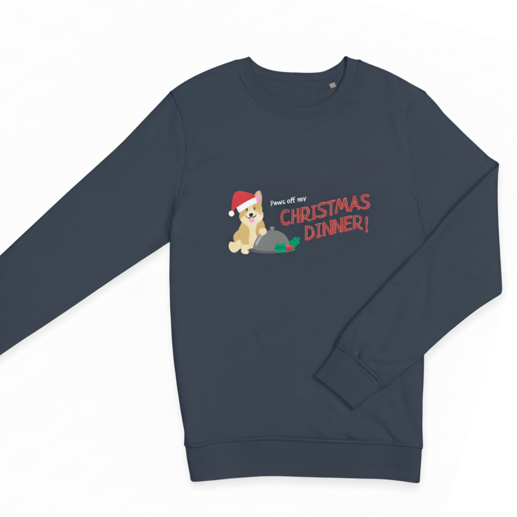 “Paws Off My Christmas Dinner” Unisex Sweatshirt