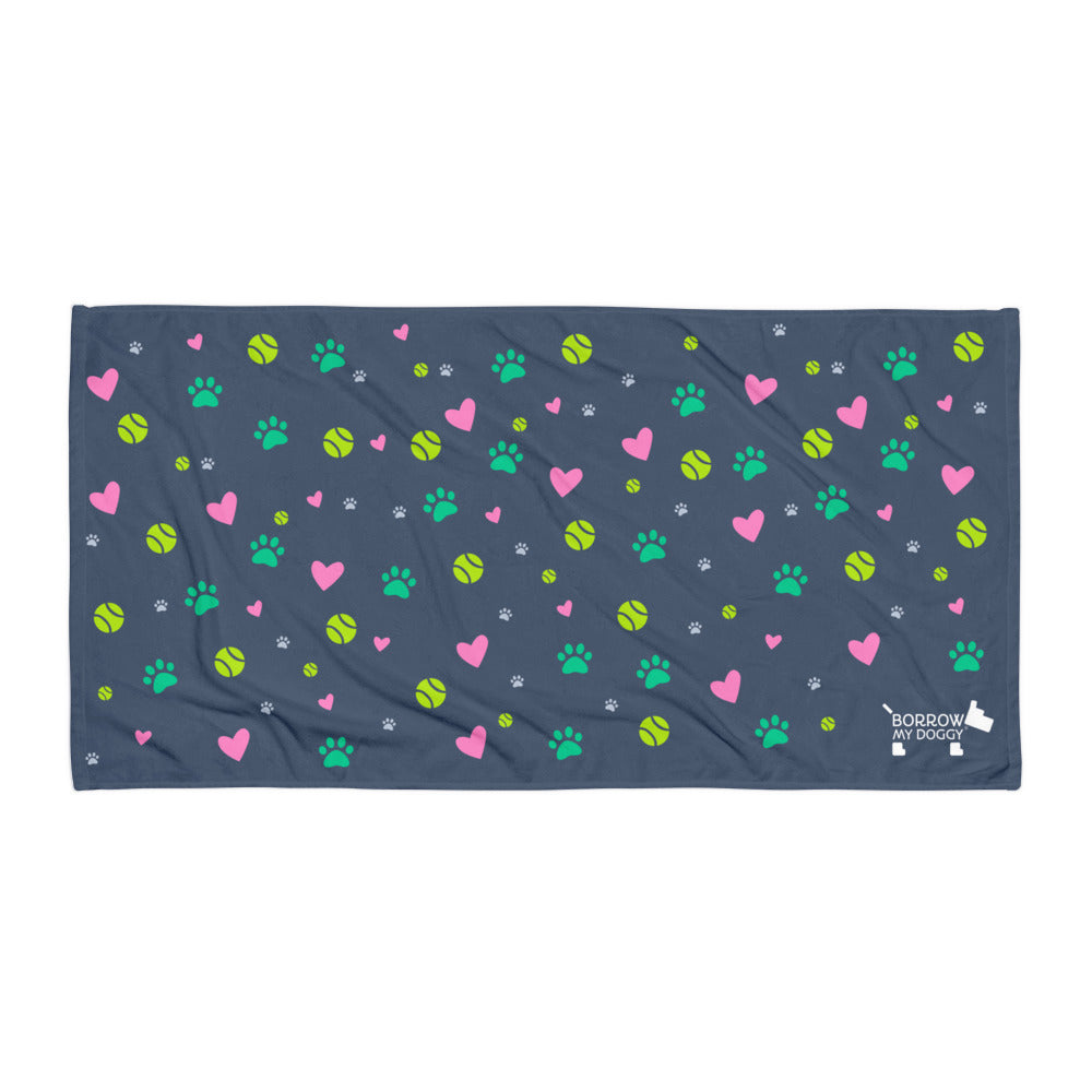 BorrowMyDoggy Icon Towel