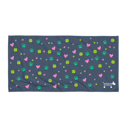 BorrowMyDoggy Icon Towel
