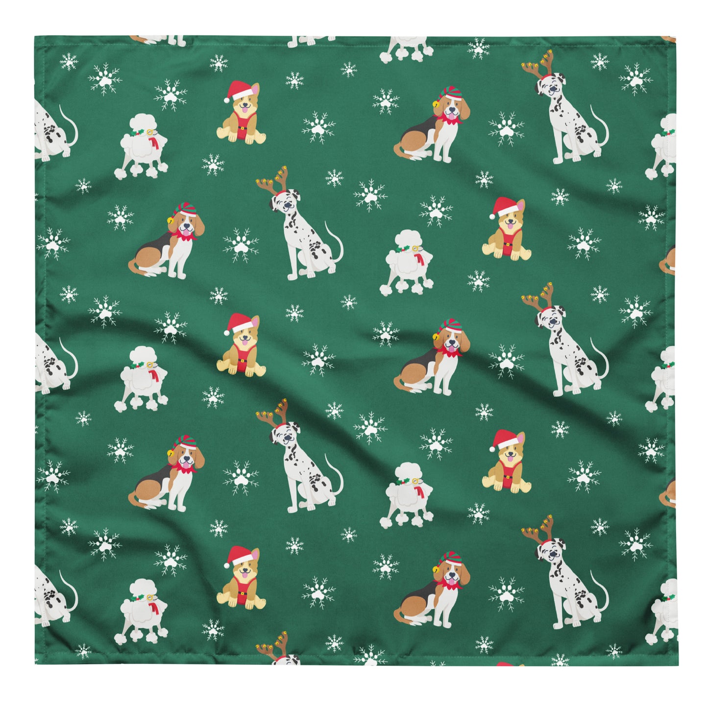 Festive dog bandana