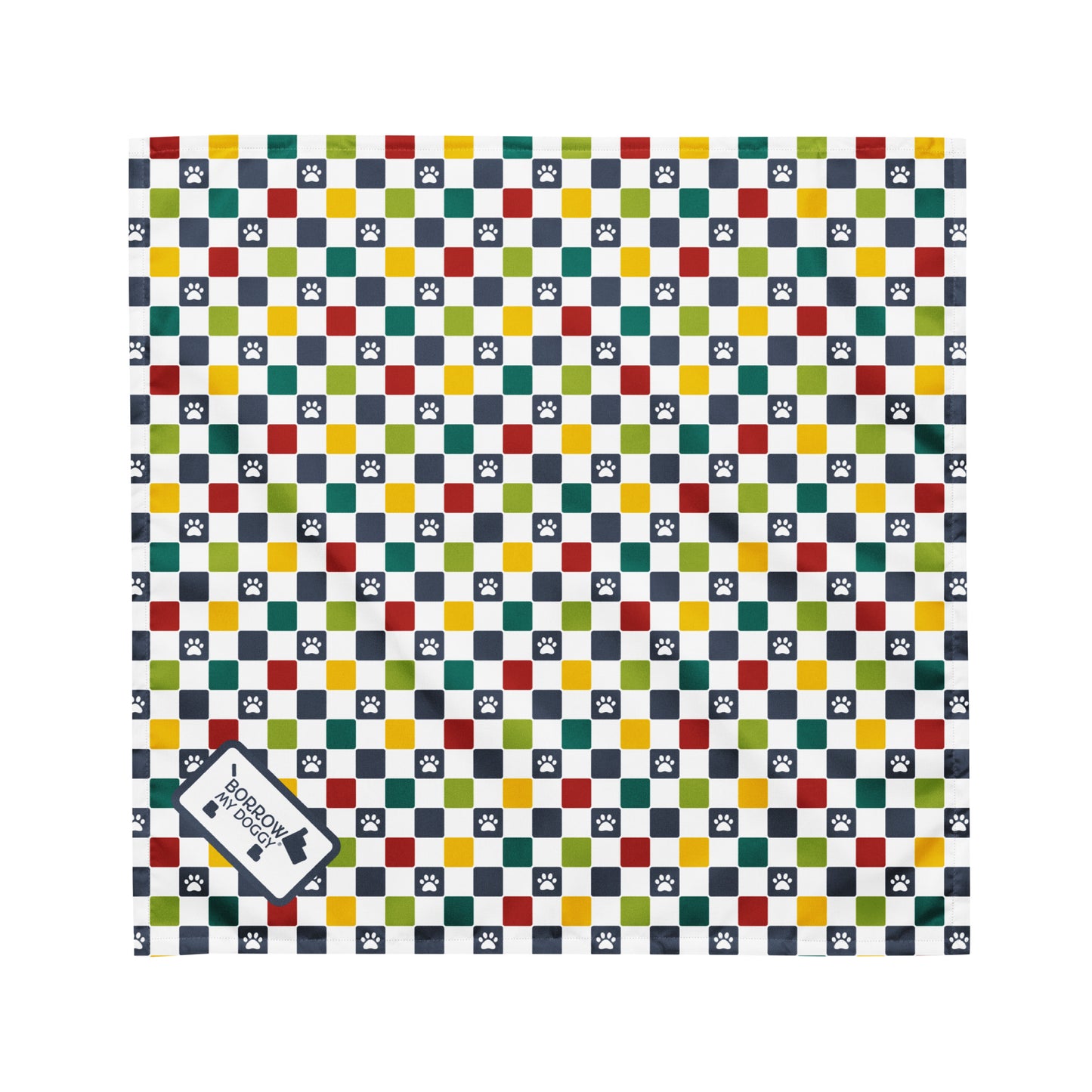 Pawprints of Happiness Dog Bandana