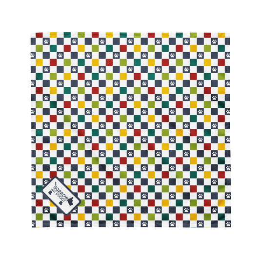 Pawprints of Happiness Dog Bandana