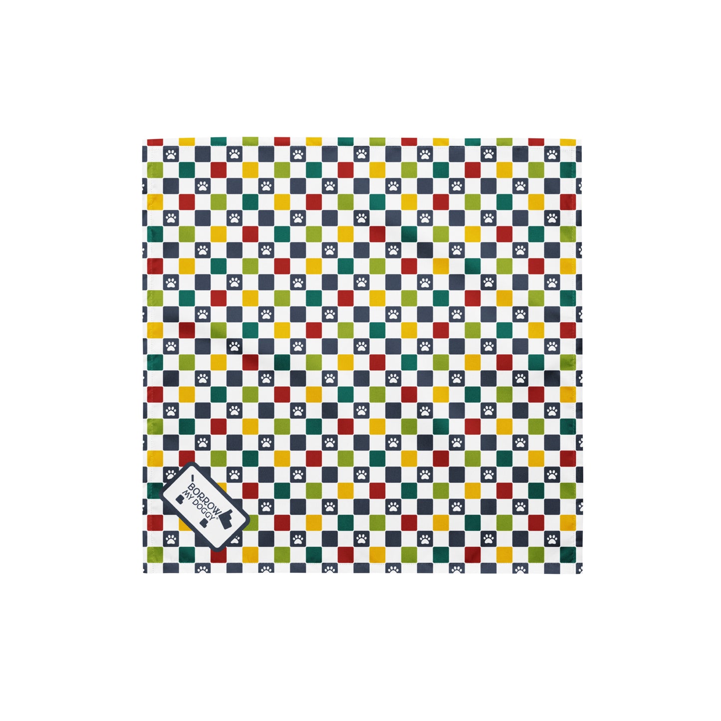 Pawprints of Happiness Dog Bandana