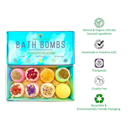 Luxury Therapeutic Bath Bomb Gift Set