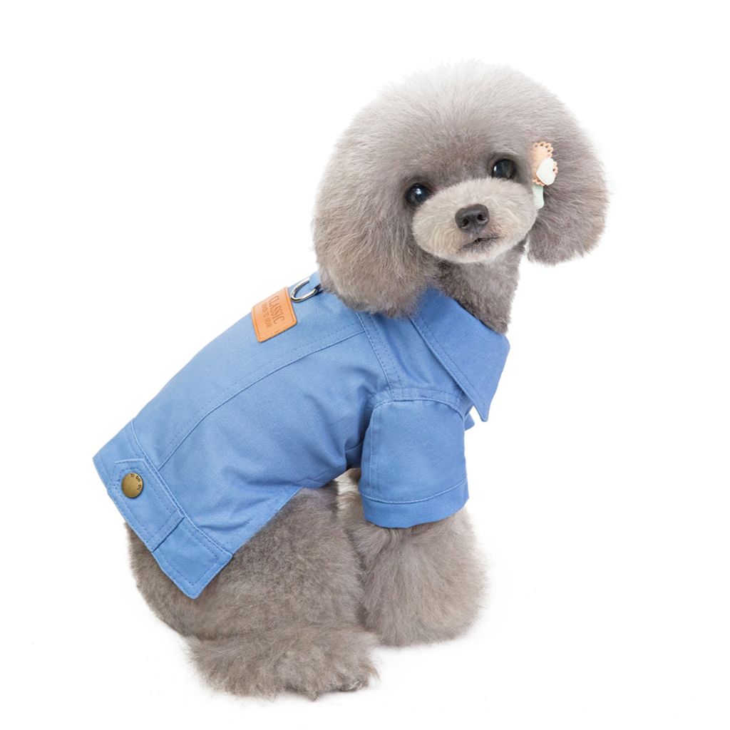 Blue Seasons Dog Jacket by Doggy Doo Little