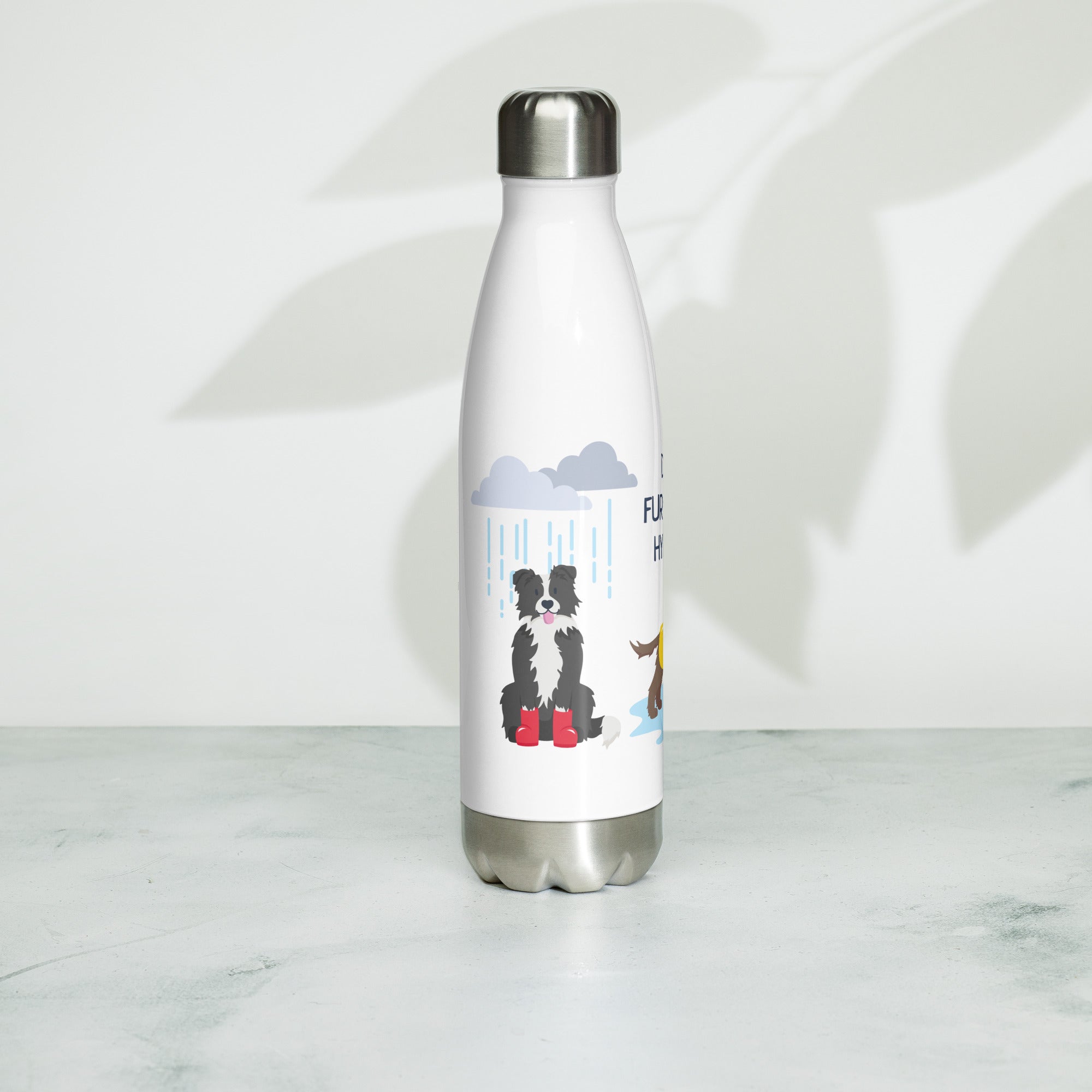 Stainless steel water bottle