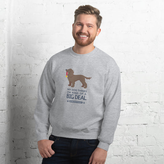 "Big deal" unisex sweatshirt