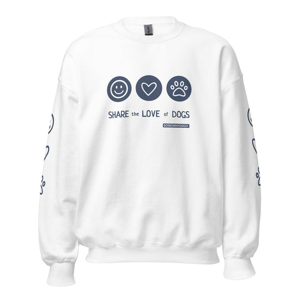 Share the Love unisex Sweatshirt