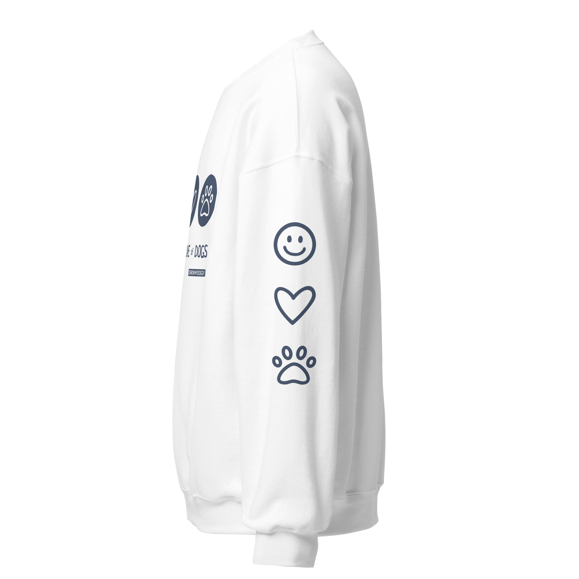 Share the Love Unisex Sweatshirt (white)