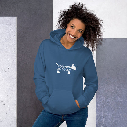BorrowMyDoggy basic unisex hoodie