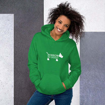BorrowMyDoggy basic unisex hoodie
