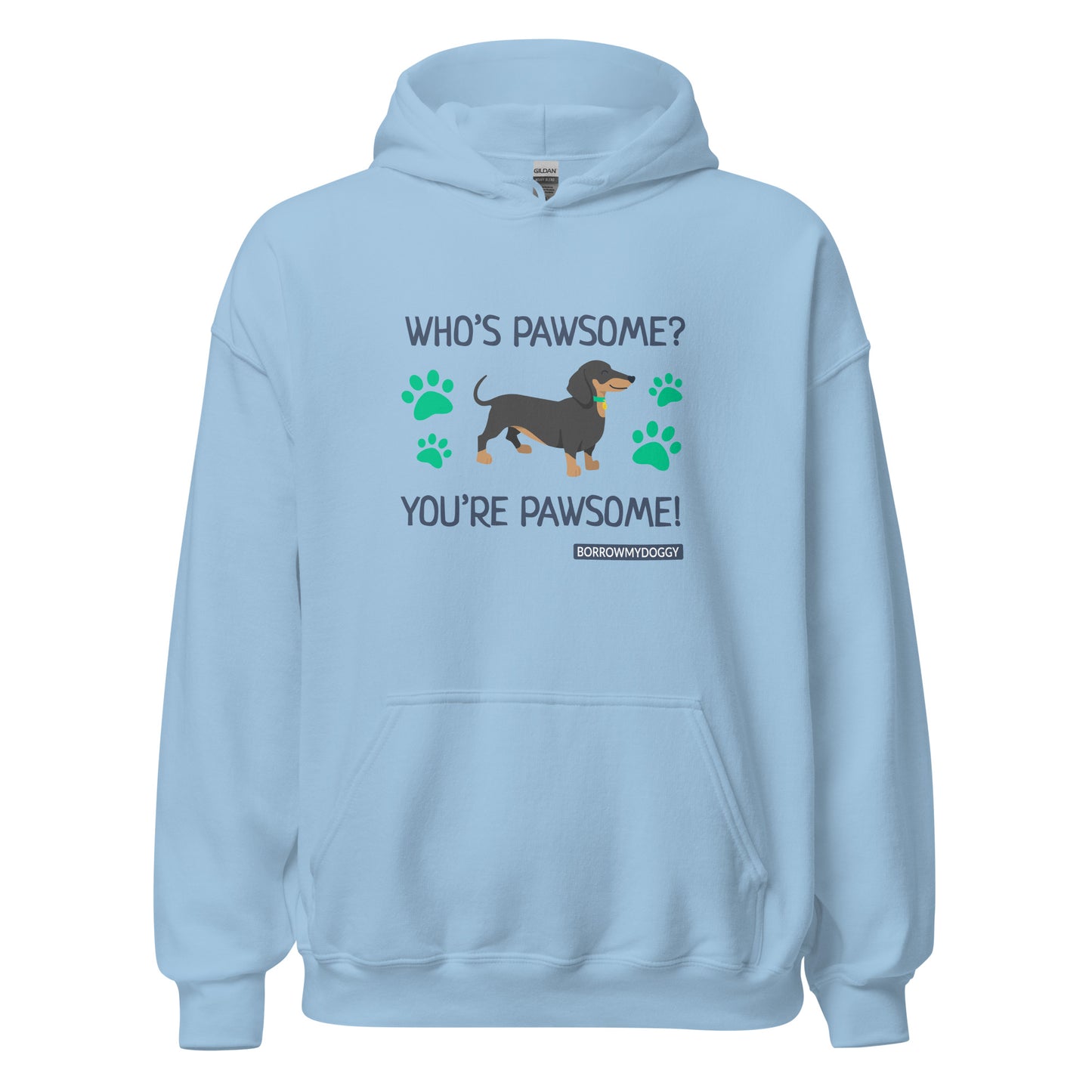 "Who's Pawsome" Unisex Hoodie