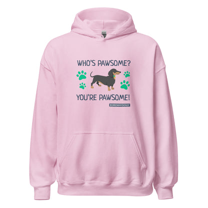 "Who's Pawsome" Unisex Hoodie