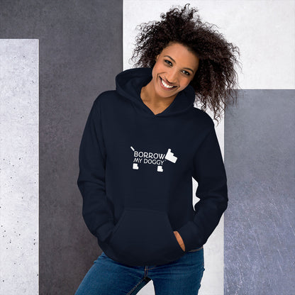BorrowMyDoggy basic unisex hoodie