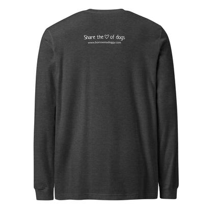 BorrowMyDoggy Logo Unisex Long Sleeve Tee