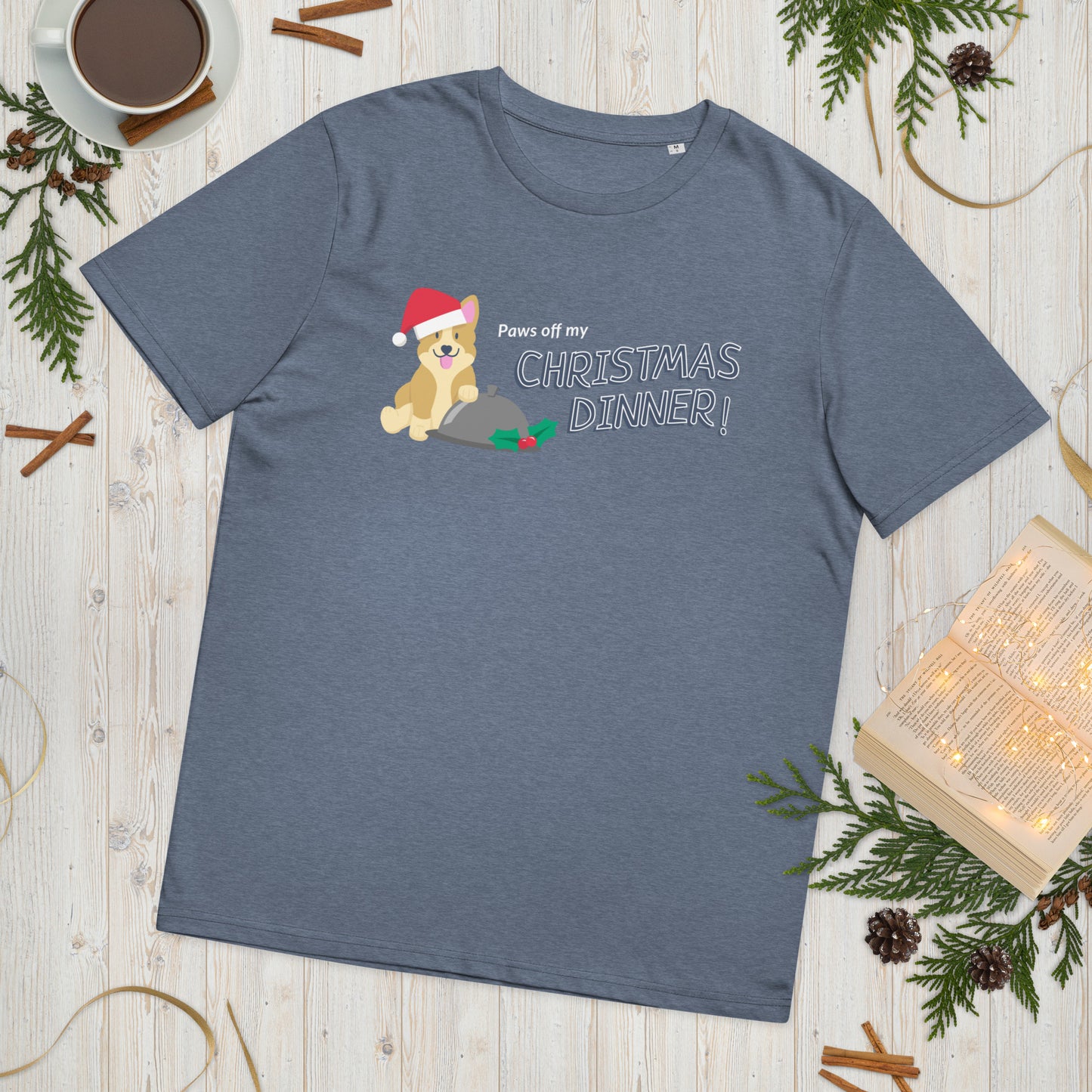 Paws off my Christmas dinner unisex tee