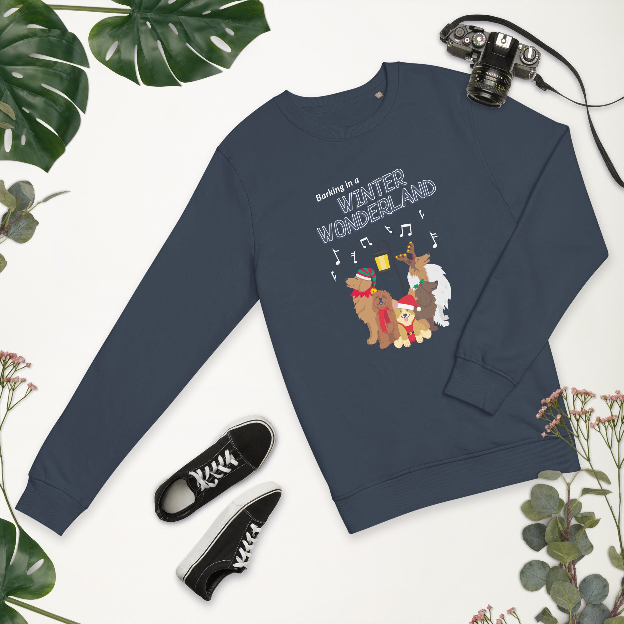 “Barking in a Winter Wonderland” Unisex Sweatshirt