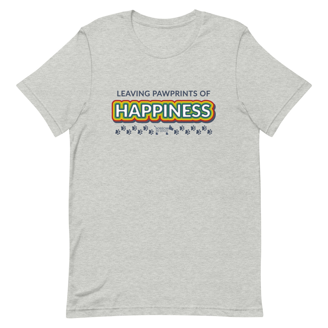 "Pawprints of Happiness" Unisex Tee