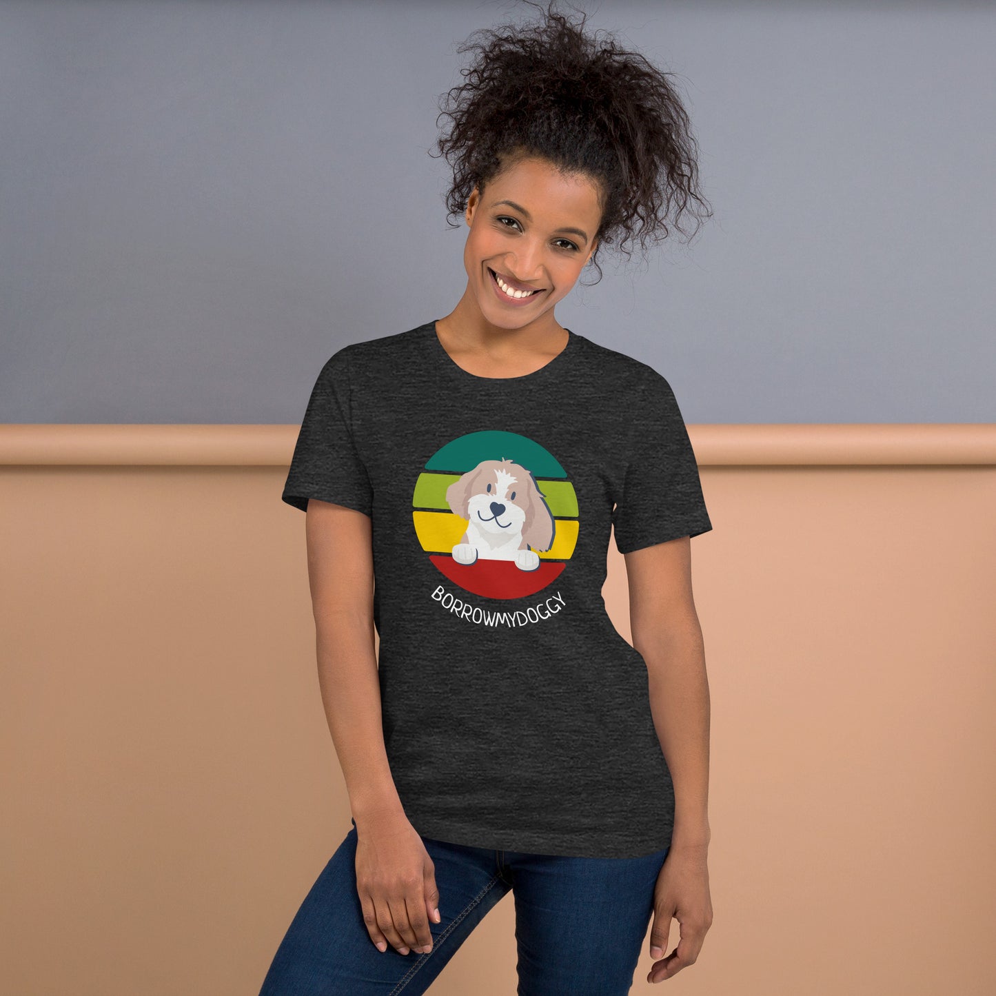 Pawprints of happiness cavapoo unisex tee