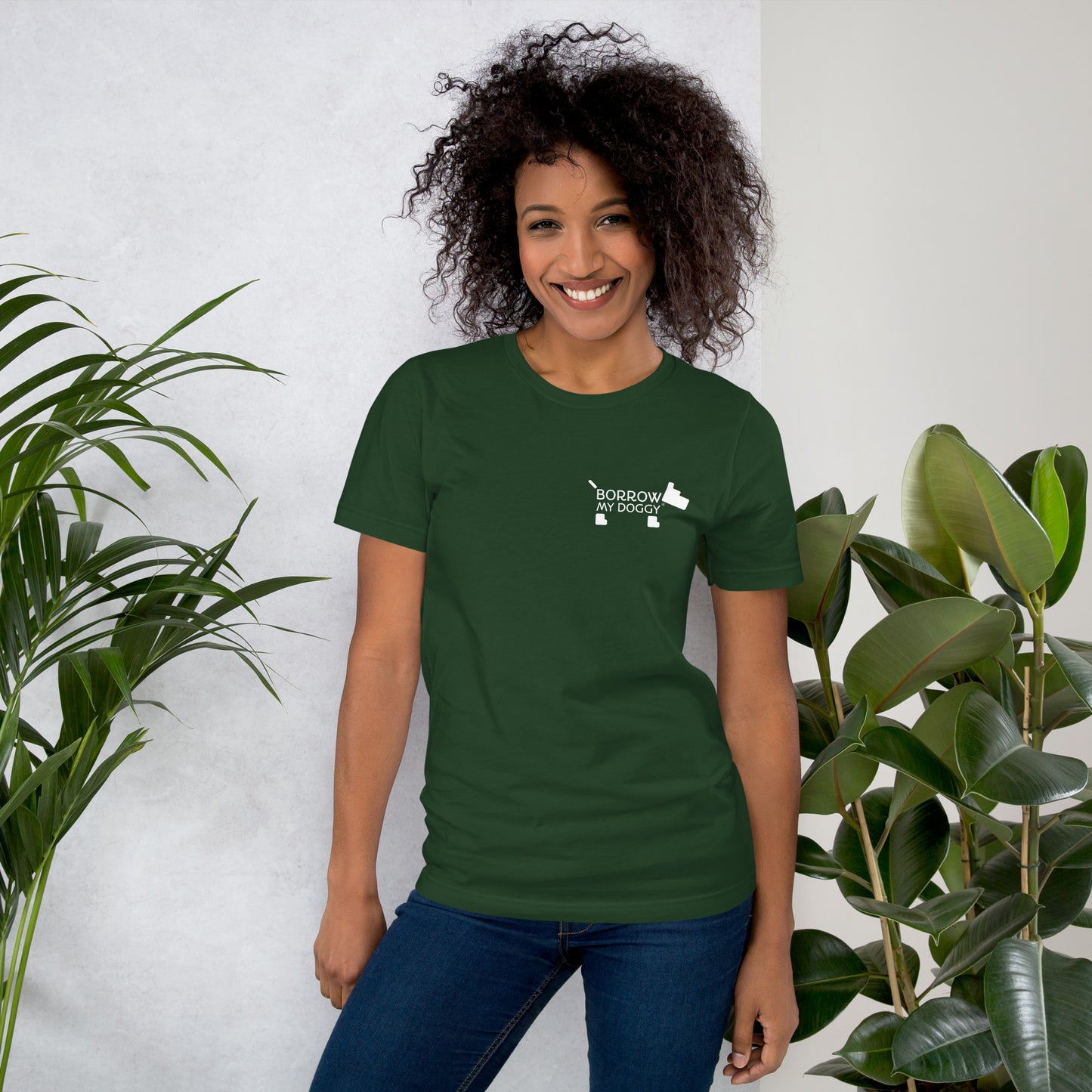 BorrowMyDoggy basic unisex tee