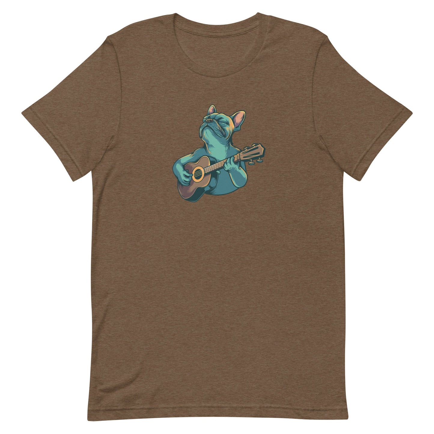Strumming French Bull Dog T-Shirt