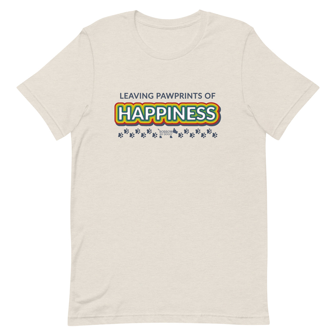 "Pawprints of Happiness" Unisex Tee
