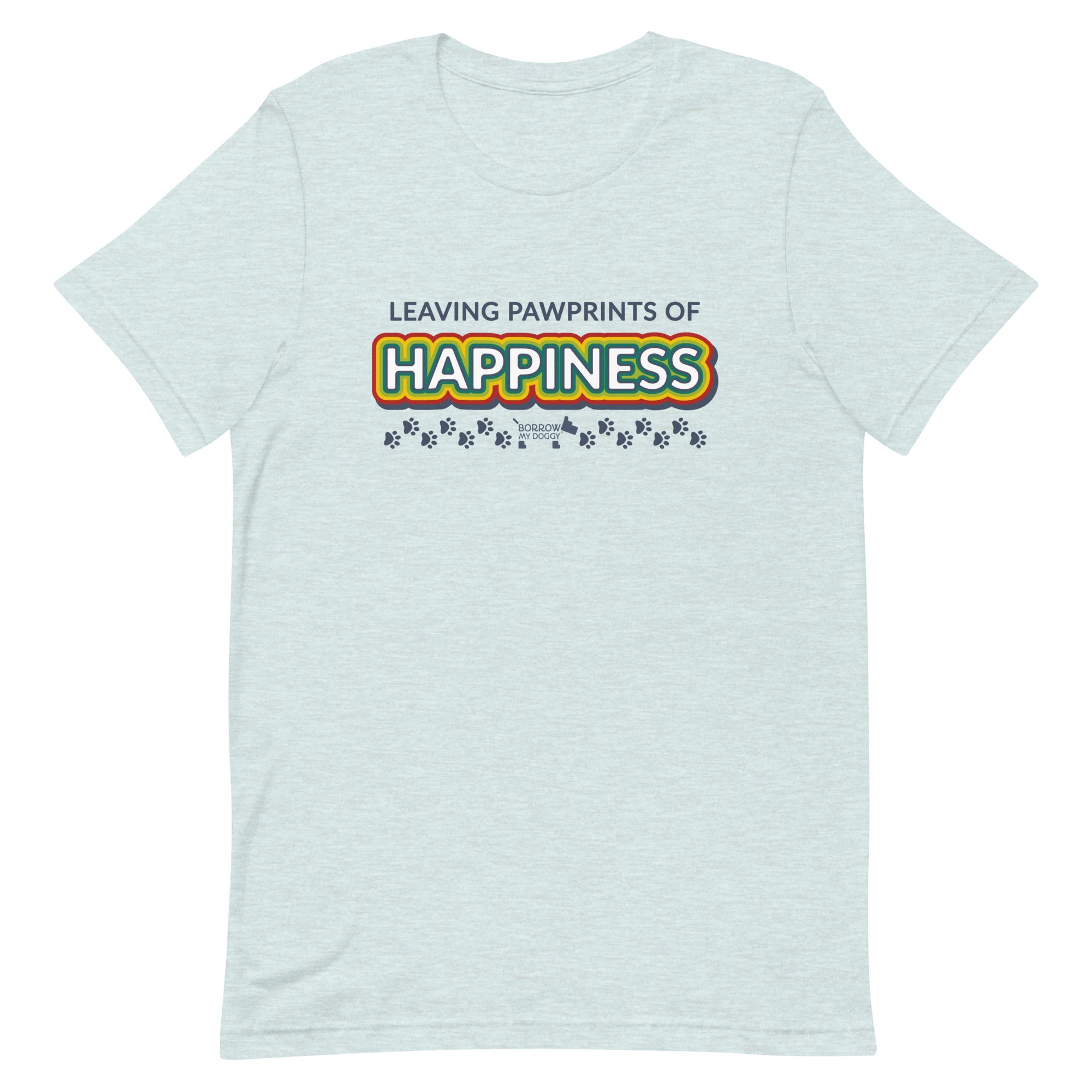 "Pawprints of Happiness" Unisex Tee