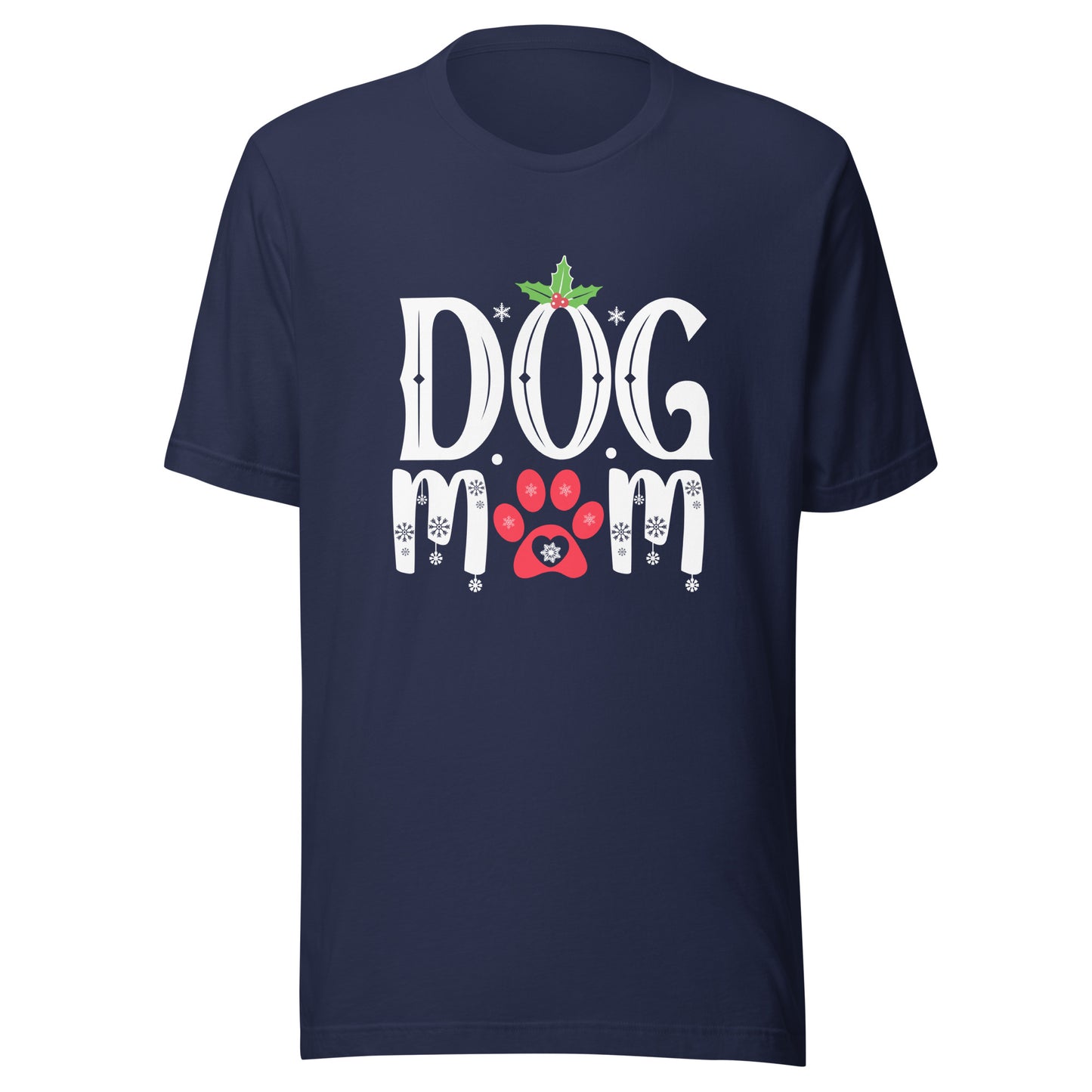 Dog Mum Unisex Christmas T-shirt
