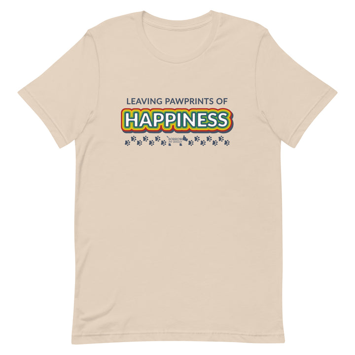 "Pawprints of Happiness" Unisex Tee