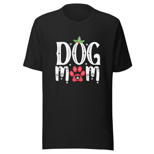 Dog Mum Unisex Christmas T-shirt